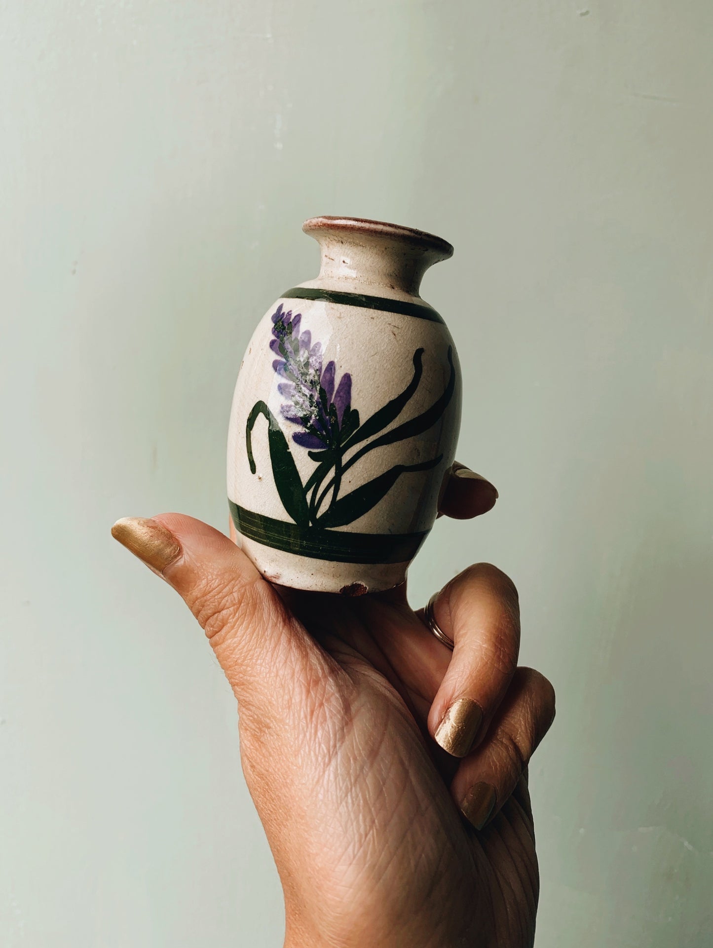 Vintage Devon Lavender Pot