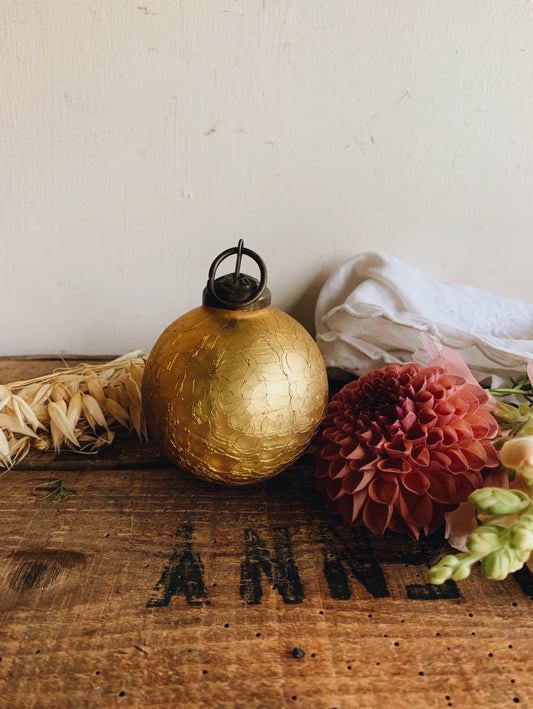 Vintage Glass Bauble