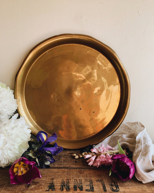 Vintage Brass Tray