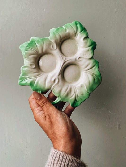 Vintage Ivy Ceramic Dish