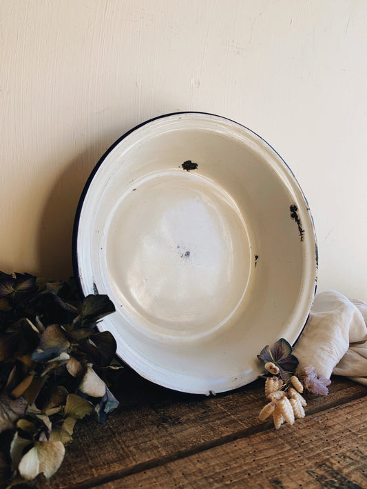 Vintage Rustic Enamel Bowls (sold separately)