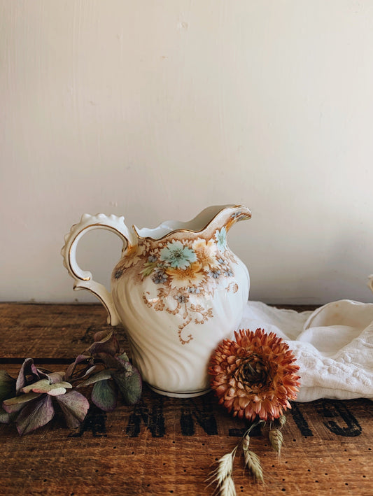 Vintage Decorative Fine China Milk Jug