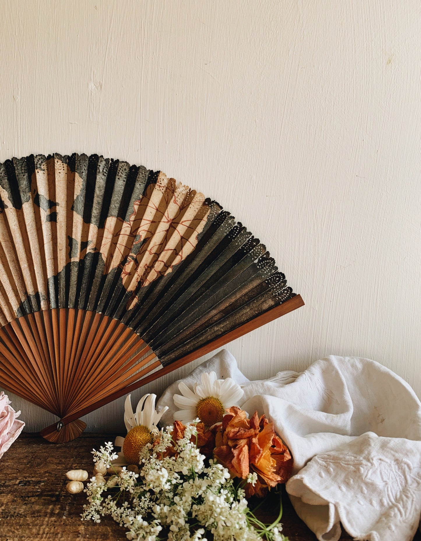 Vintage Wooden Fan