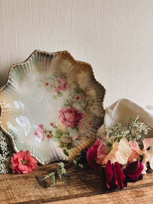 Antique Rose Dish