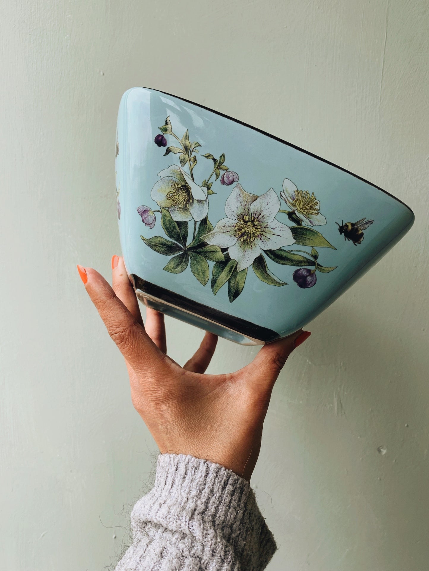 Vintage Floral Bowl / Dish