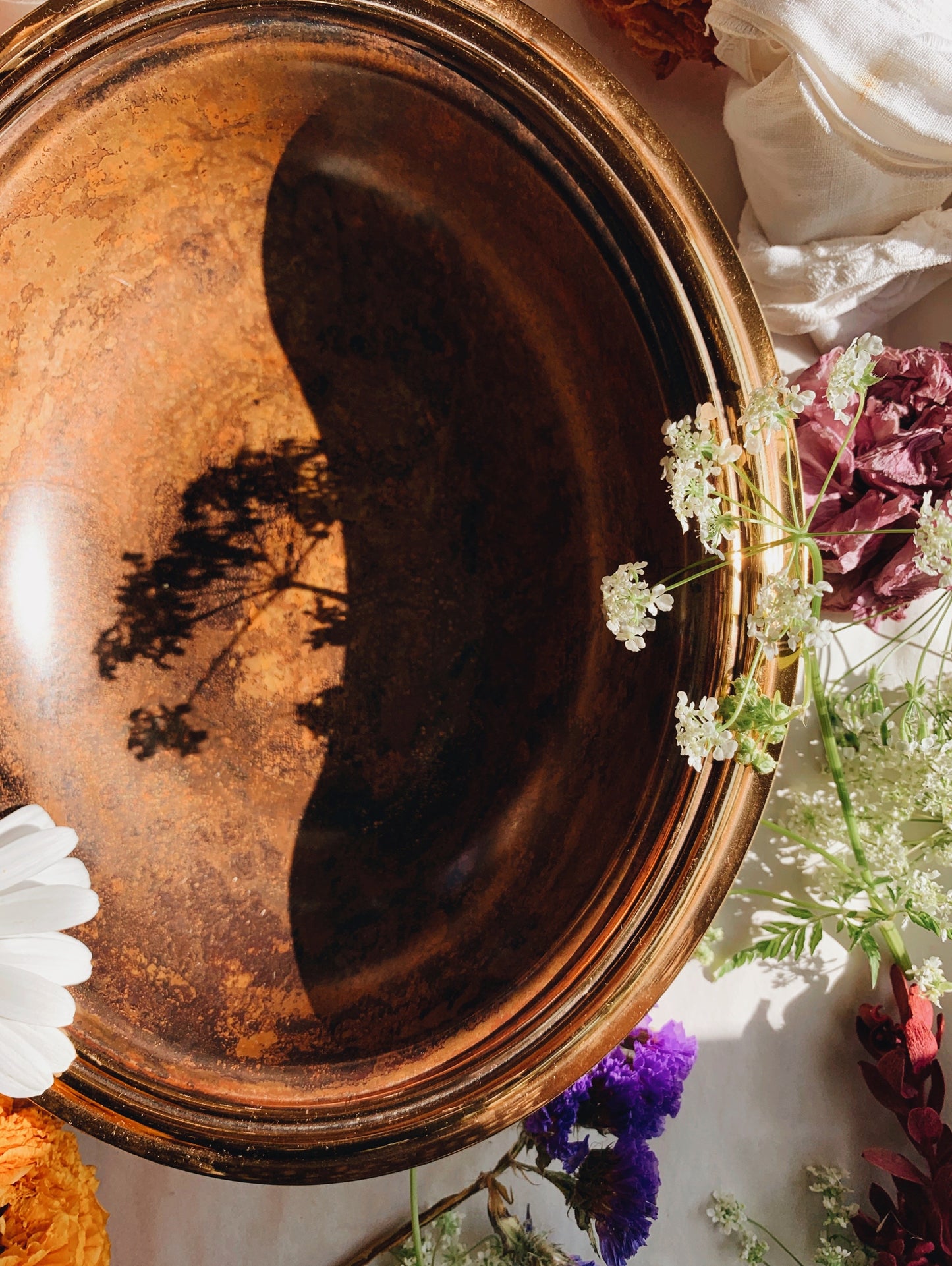 Vintage Metallic (brasses & Coppers) Bowl