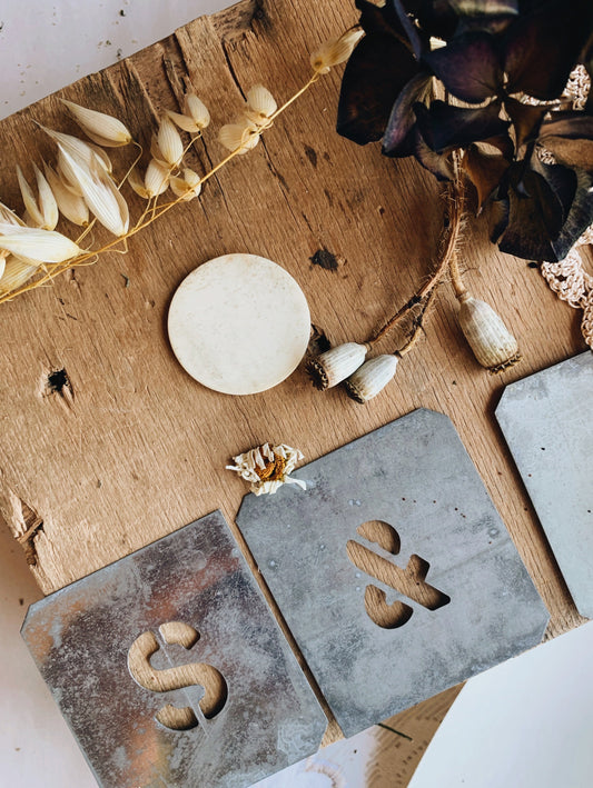 Antique Bone Counter