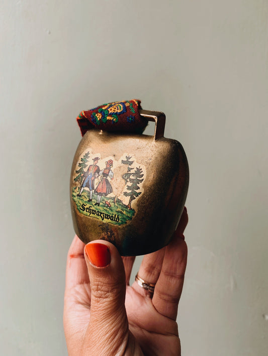 Large Vintage Swiss Cow Bell