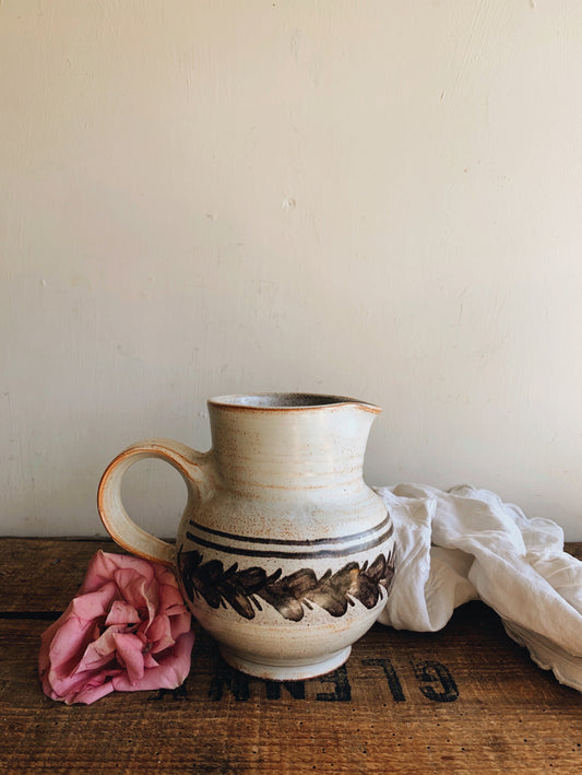 Rustic Ceramic French Jug