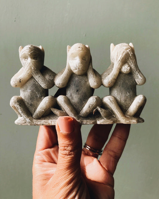 Vintage Three Wise Monkeys
