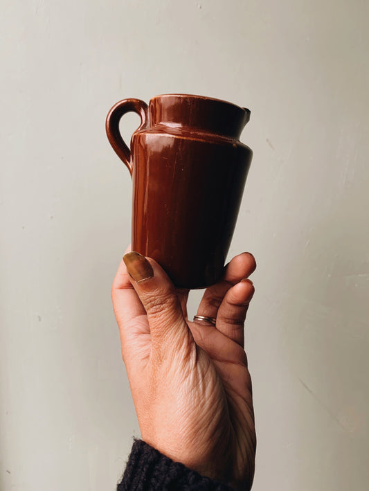 Antique Early 1900’s Brown Jug