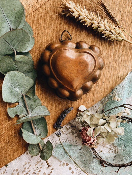 Vintage French Heart Mould