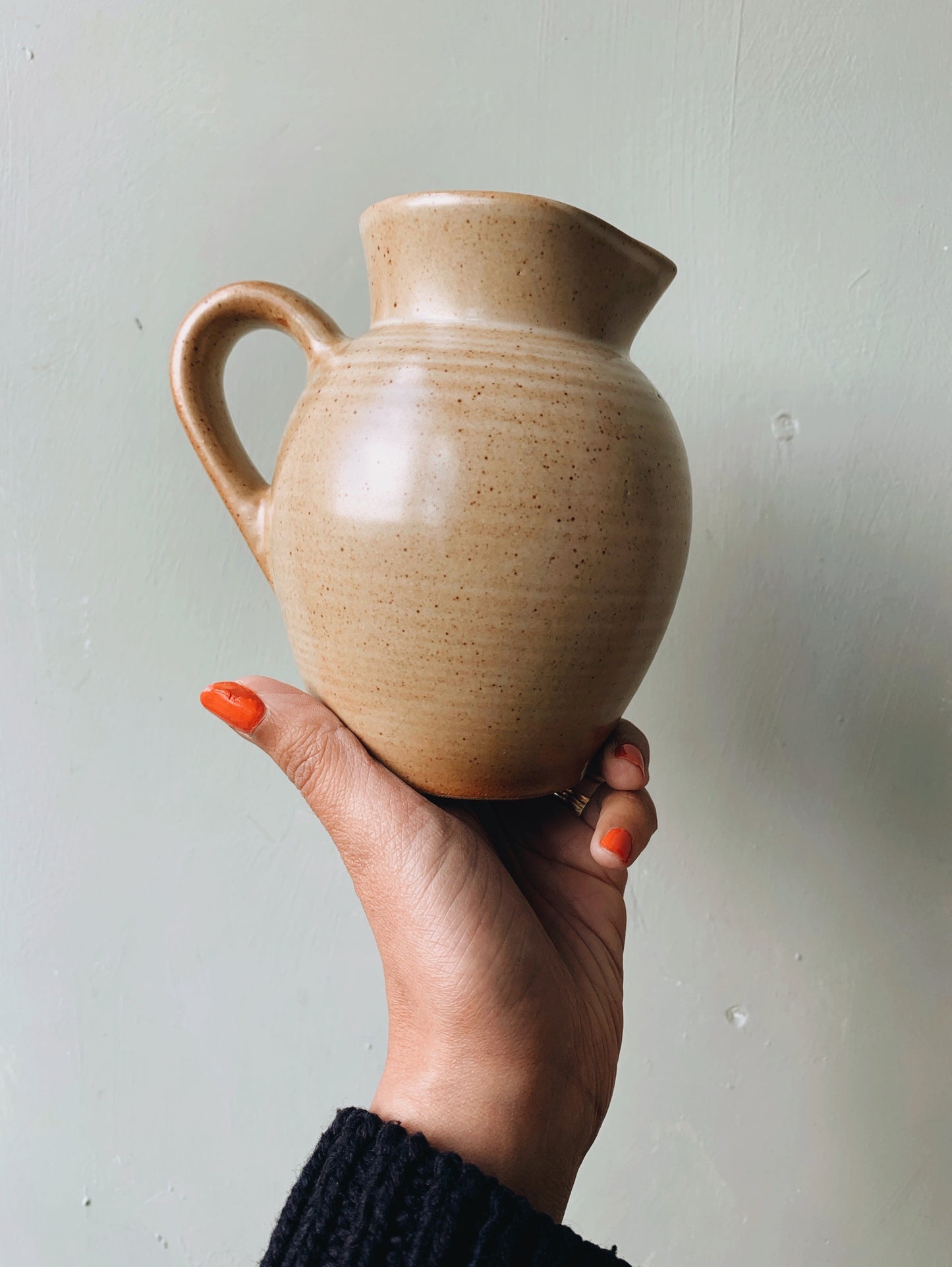 Vintage (rustic) Hand~thrown French Jug