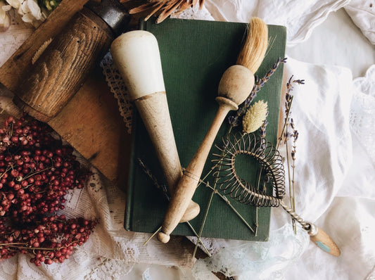 Vintage Wooden Kitchenalia Collection