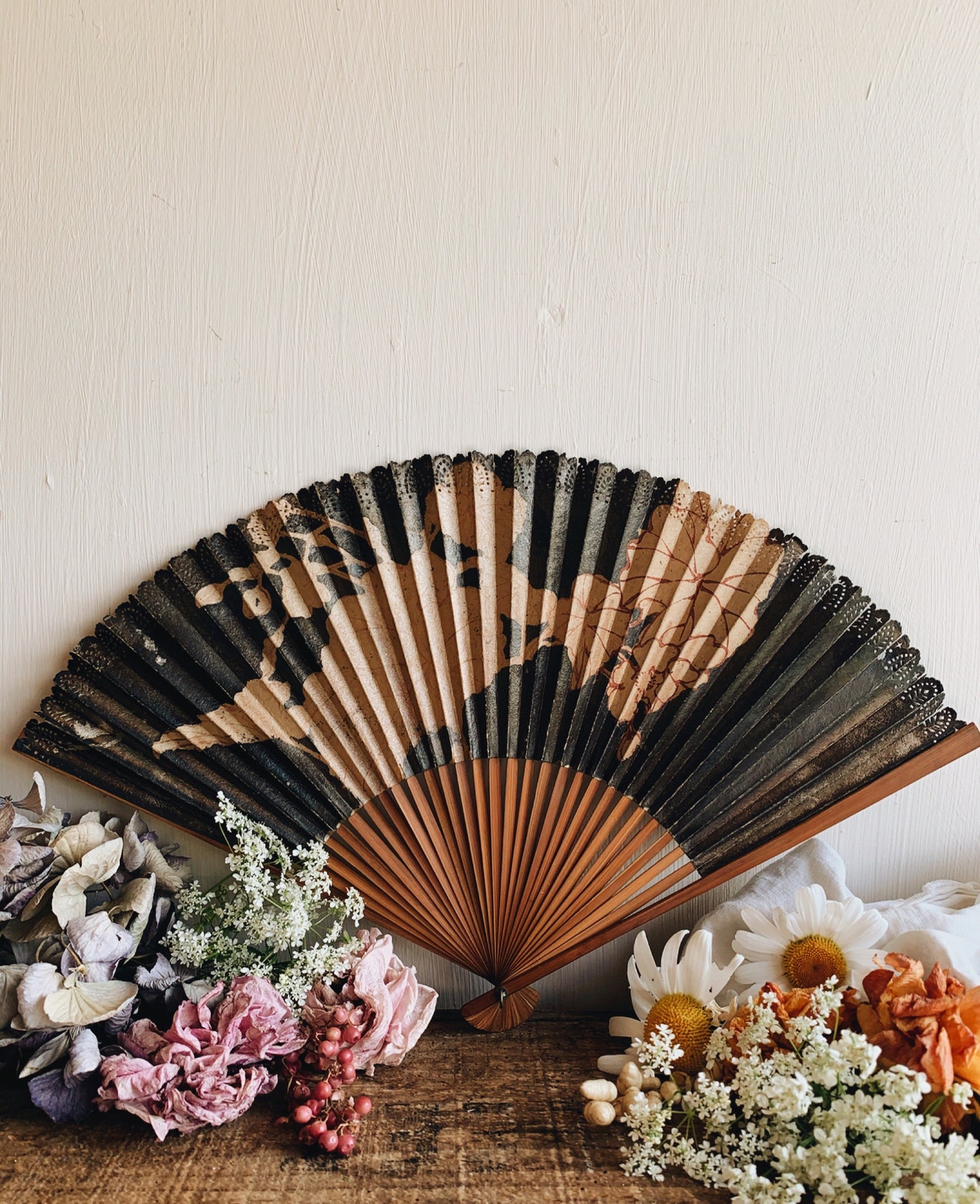 Vintage Wooden Fan