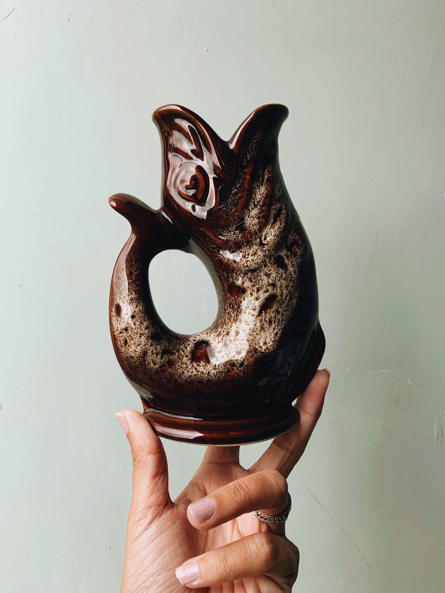 Vintage Foster Gluggle Vase