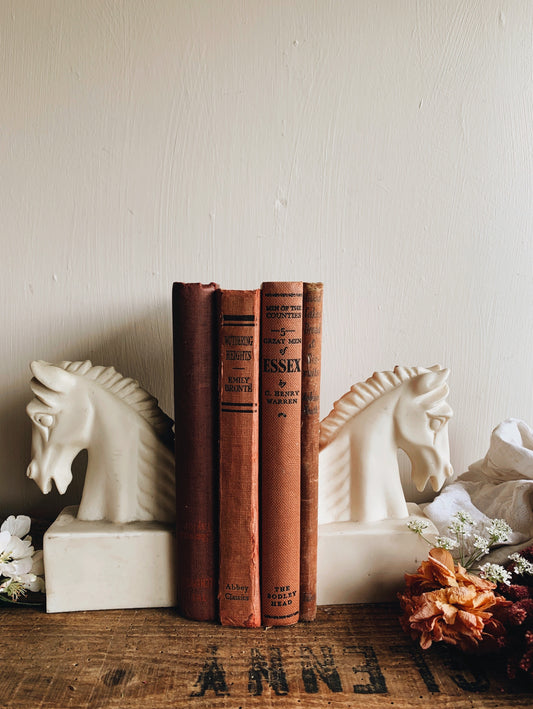 Vintage Horse Bookends