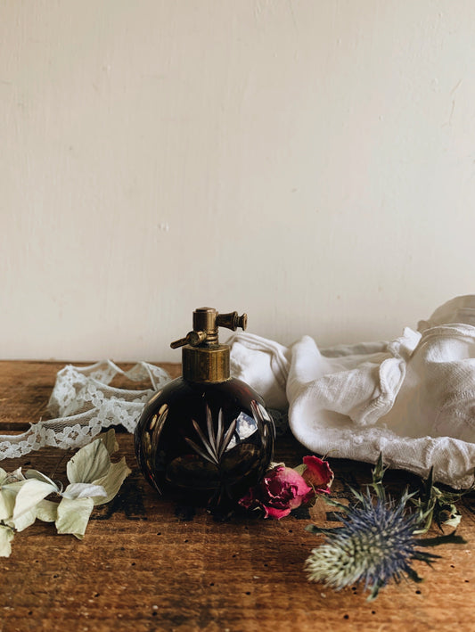 Antique Decorative Glass Perfume Bottle