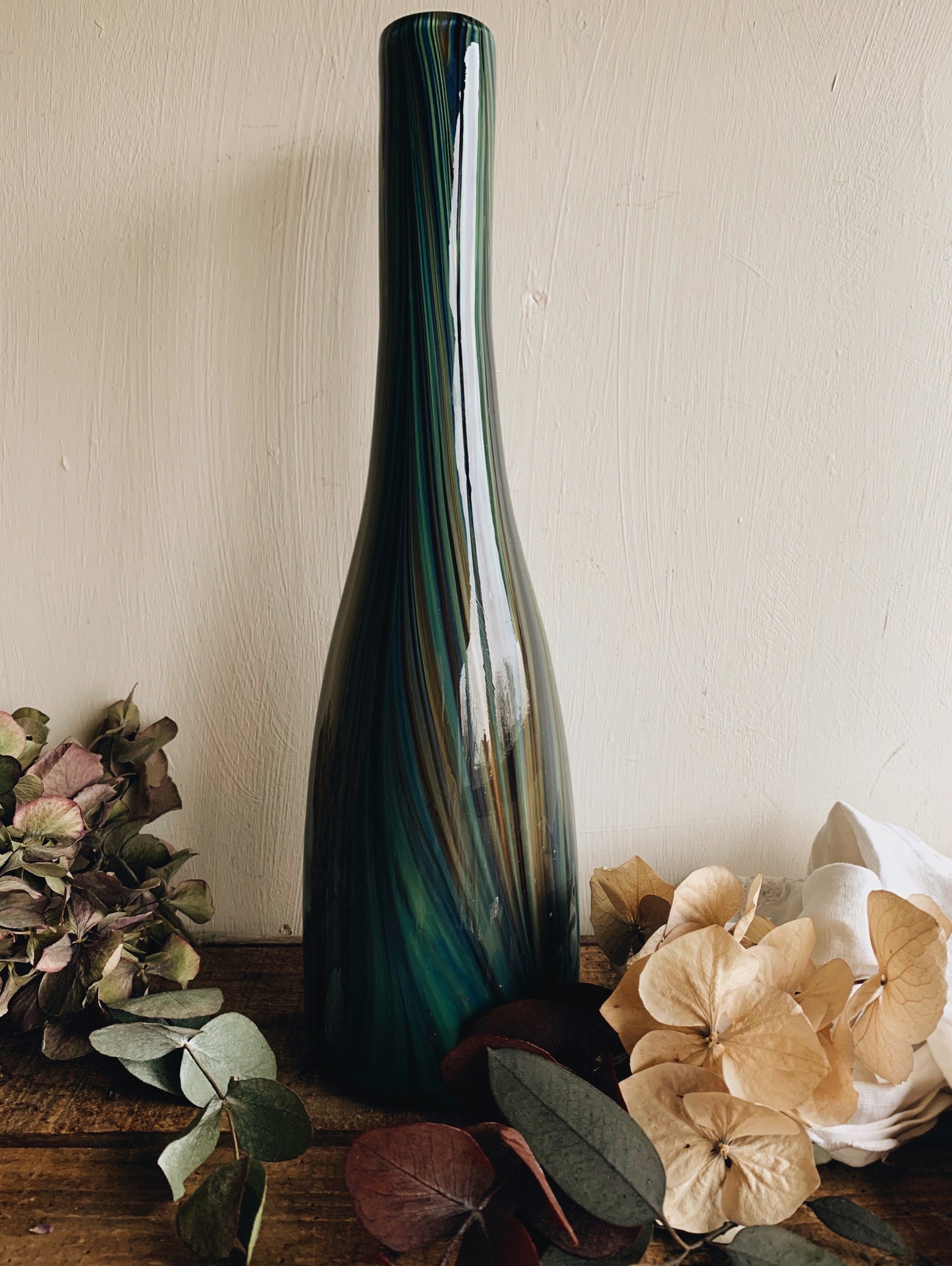 Vintage Green Marble Bottle (UK Shipping only)