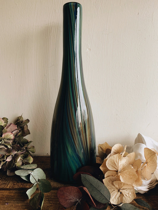 Vintage Green Marble Bottle (UK Shipping only)