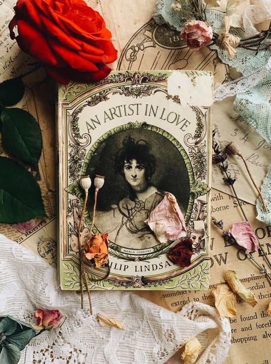 Vintage 1950’s “an artist in love” Book