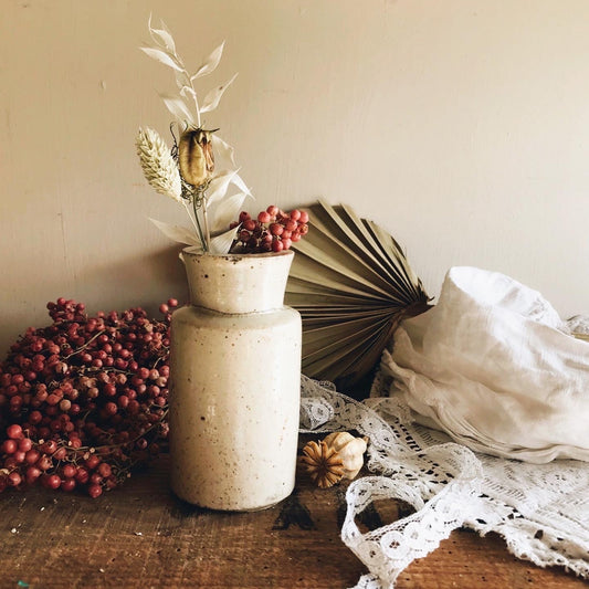 Antique Early 1900’s Stoneware Pot - Stone & Sage 