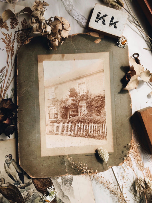 Antique Suffolk Cottage Photograph (Ipswich)
