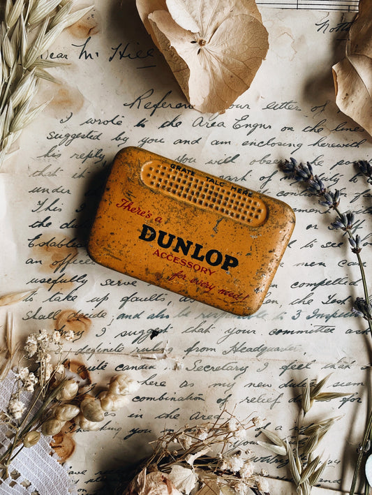 Vintage Dunlop Tin