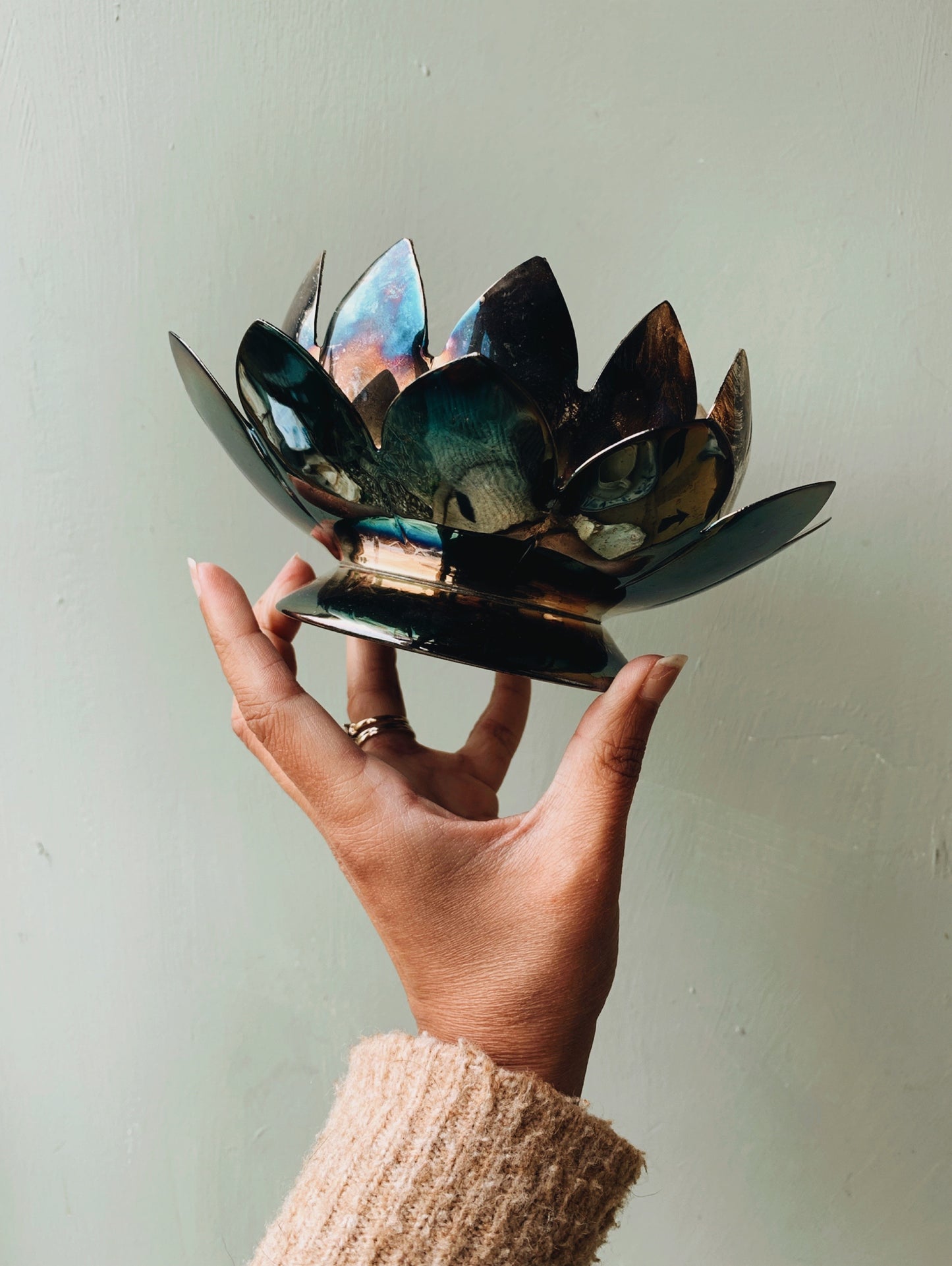 Oriental Lotus Flower Holder (ditch frog style)