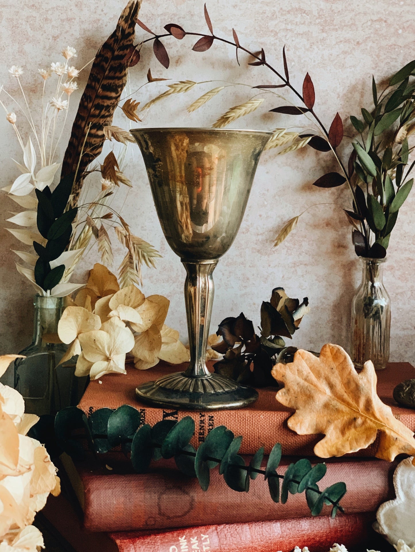 Two Antique Silver Goblets