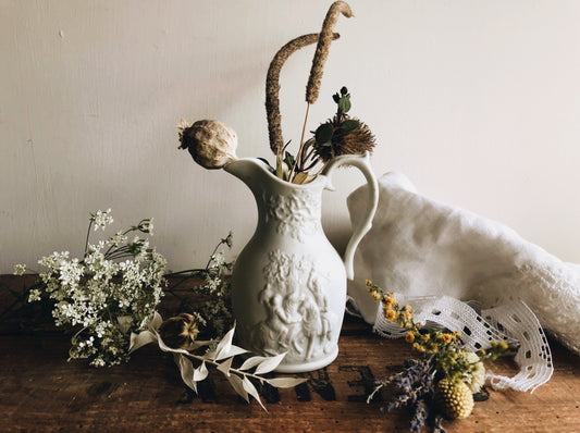 Vintage portmeirion parian jug