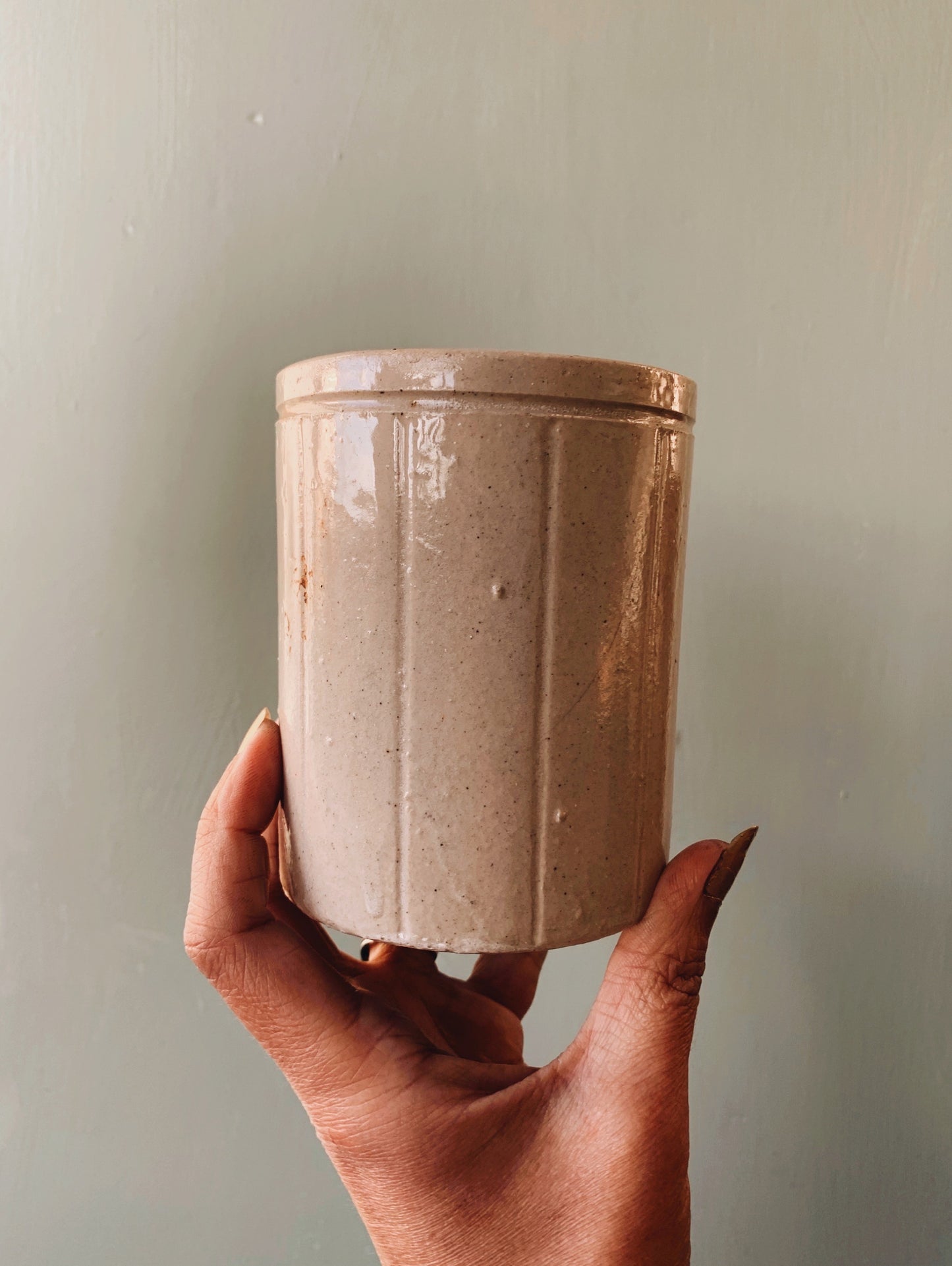 Early 1900’s Preserve Stoneware Pot