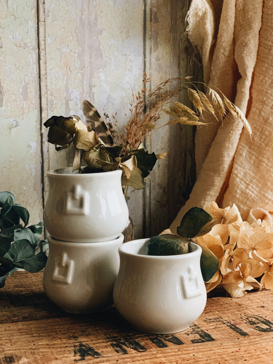 Vintage French Miniature Confit Pot (three available & sold separately)