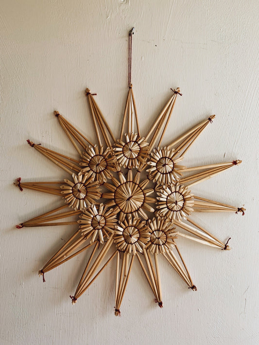 1970’s Straw Star Hanging