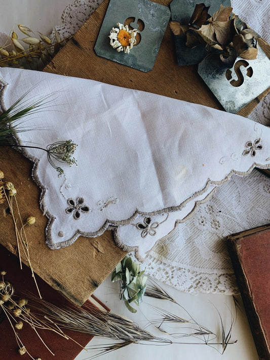 Vintage French Small Linen