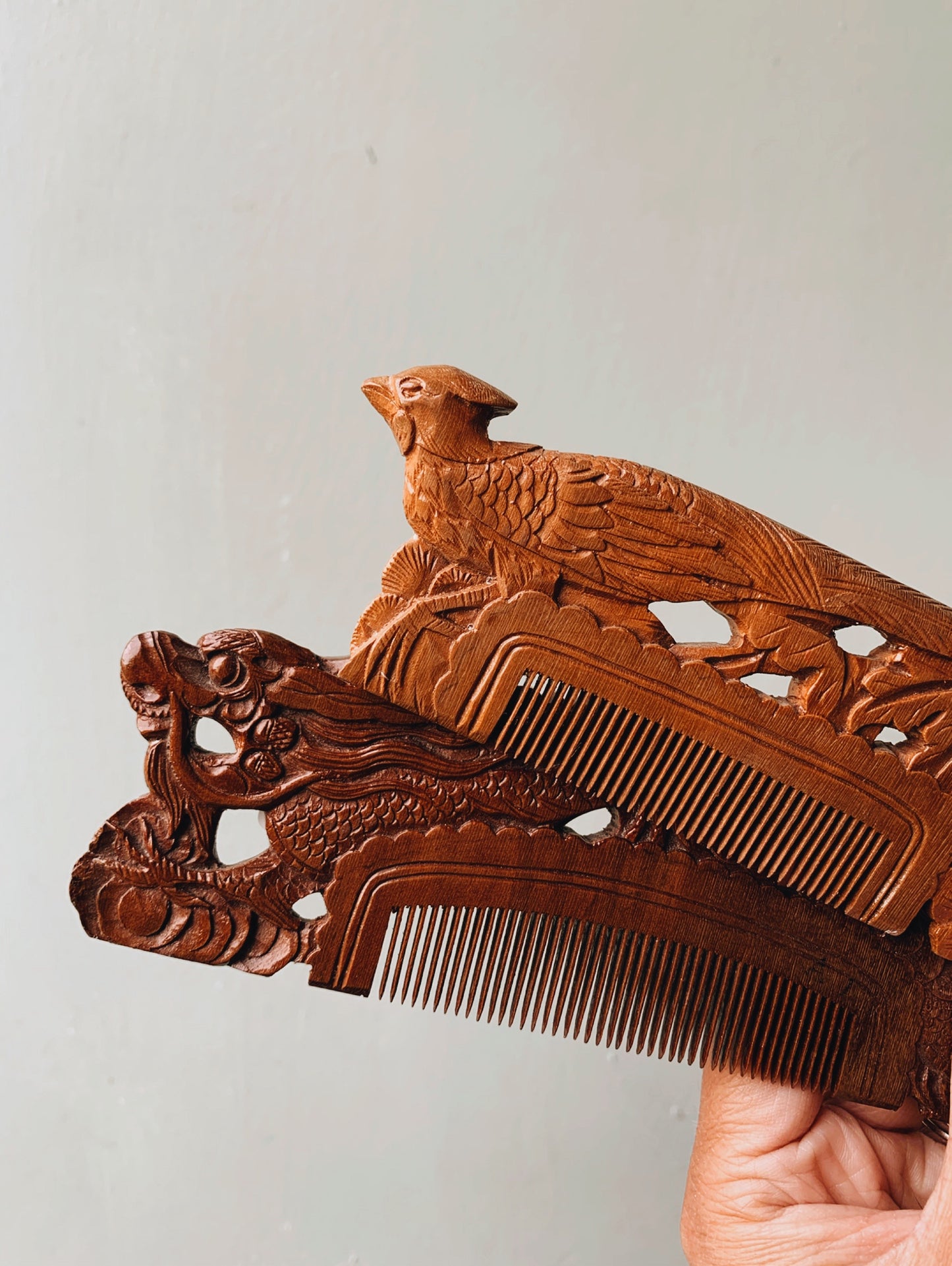 Vintage Wooden Hair Combs (sold separately)