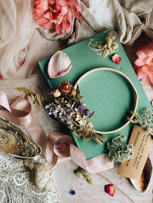 Rustic Colourful Dried Botanica Wreath