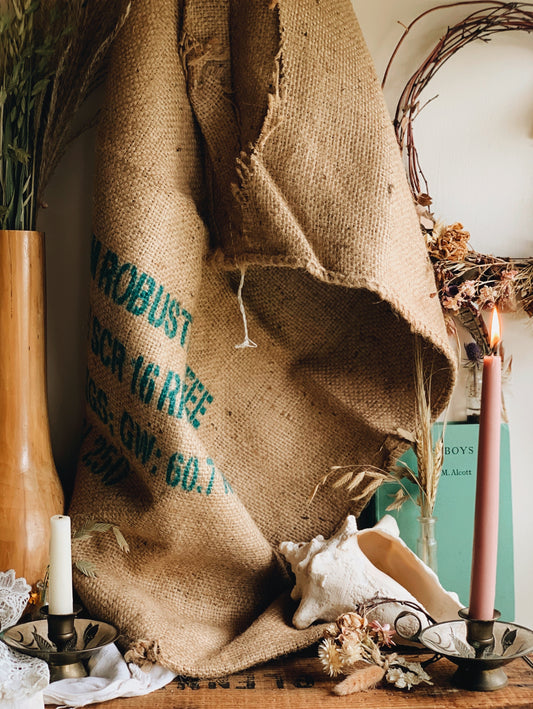 Vintage Vietnamese Coffee Sack
