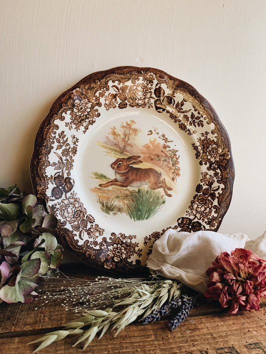 Vintage Royal Worcester Hare Plate