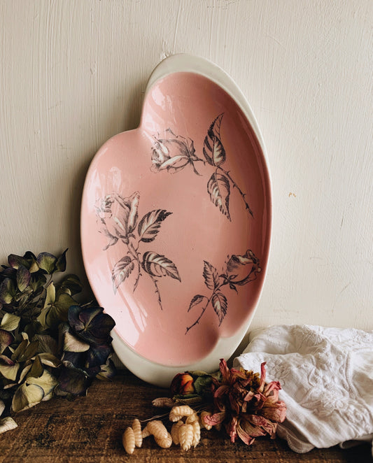 Vintage Royal Winton Rose Dish