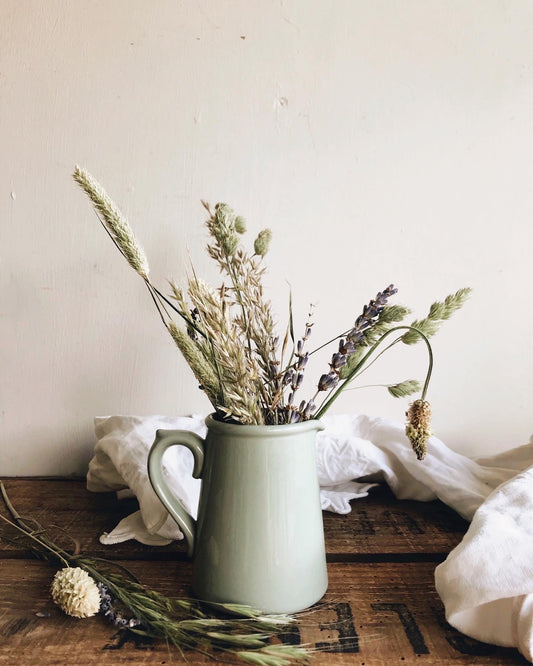 Vintage Green Dudson Jug / Vase