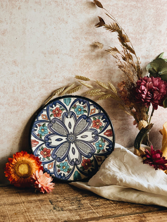 Vintage Hand~painted European Plate