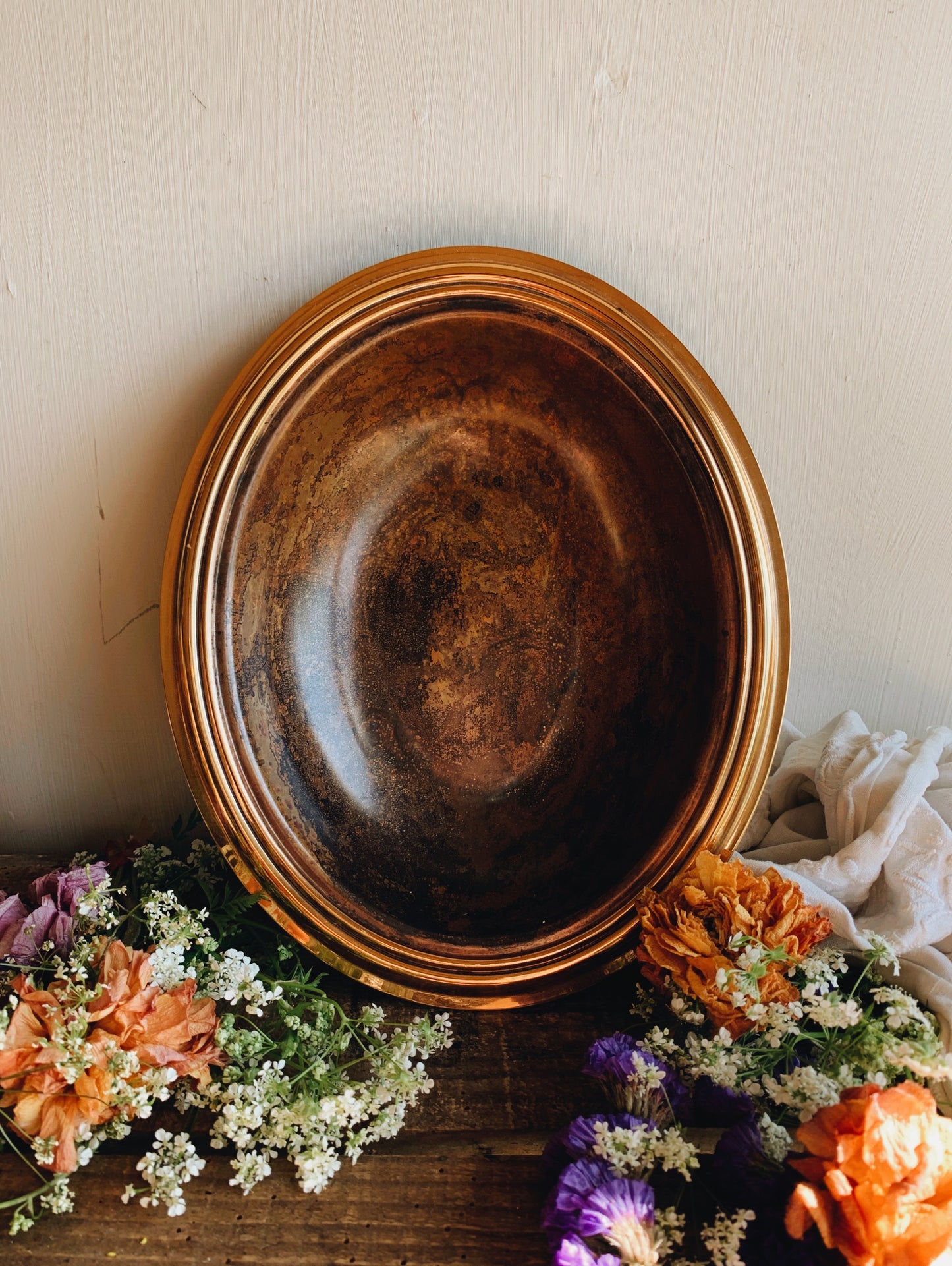 Vintage Metallic (brasses & Coppers) Bowl