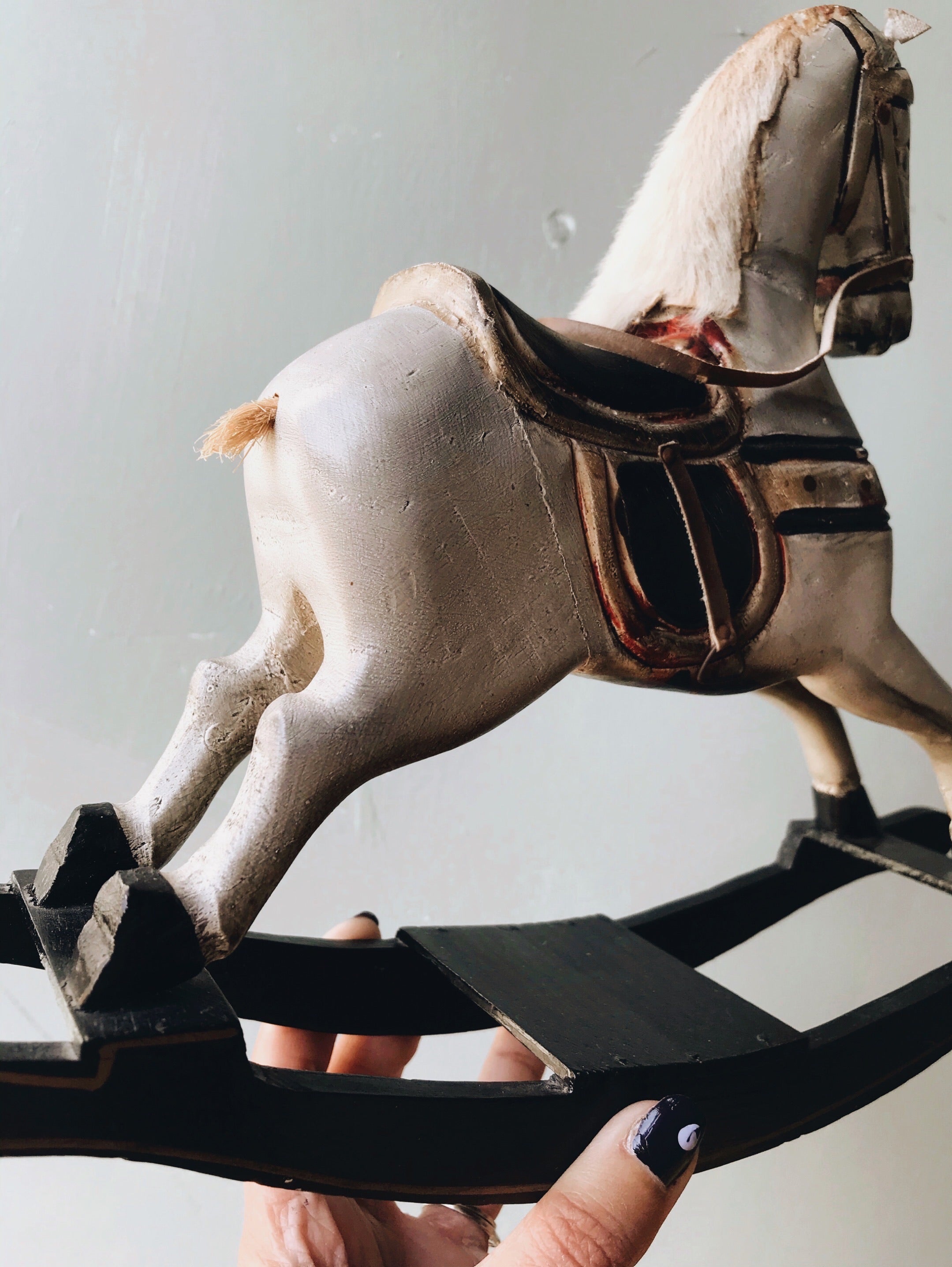 Old fashioned rocking horse clearance