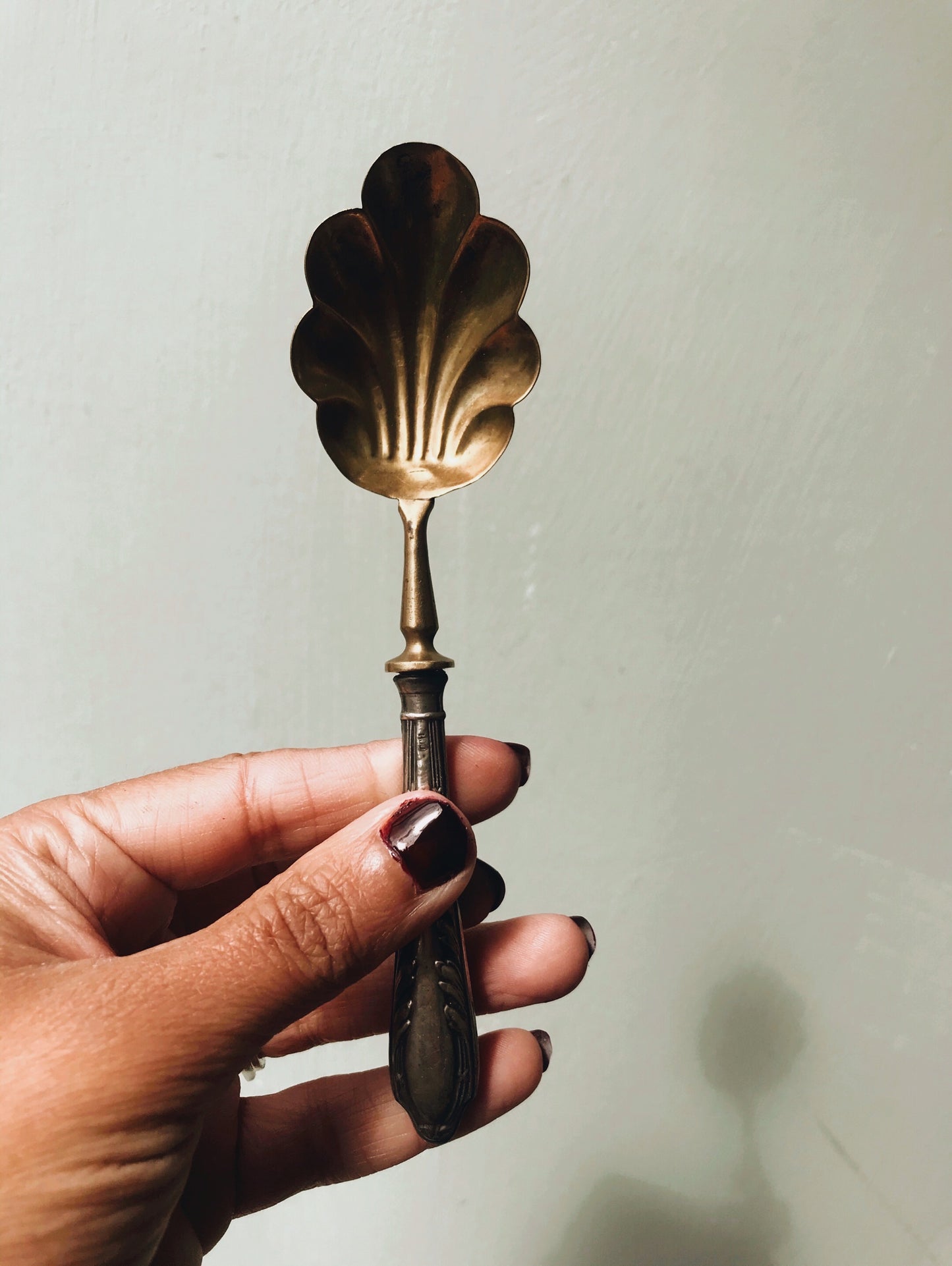 Victorian Antique Scalloped Spoon