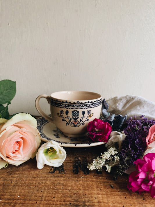 Vintage Cup & Saucer