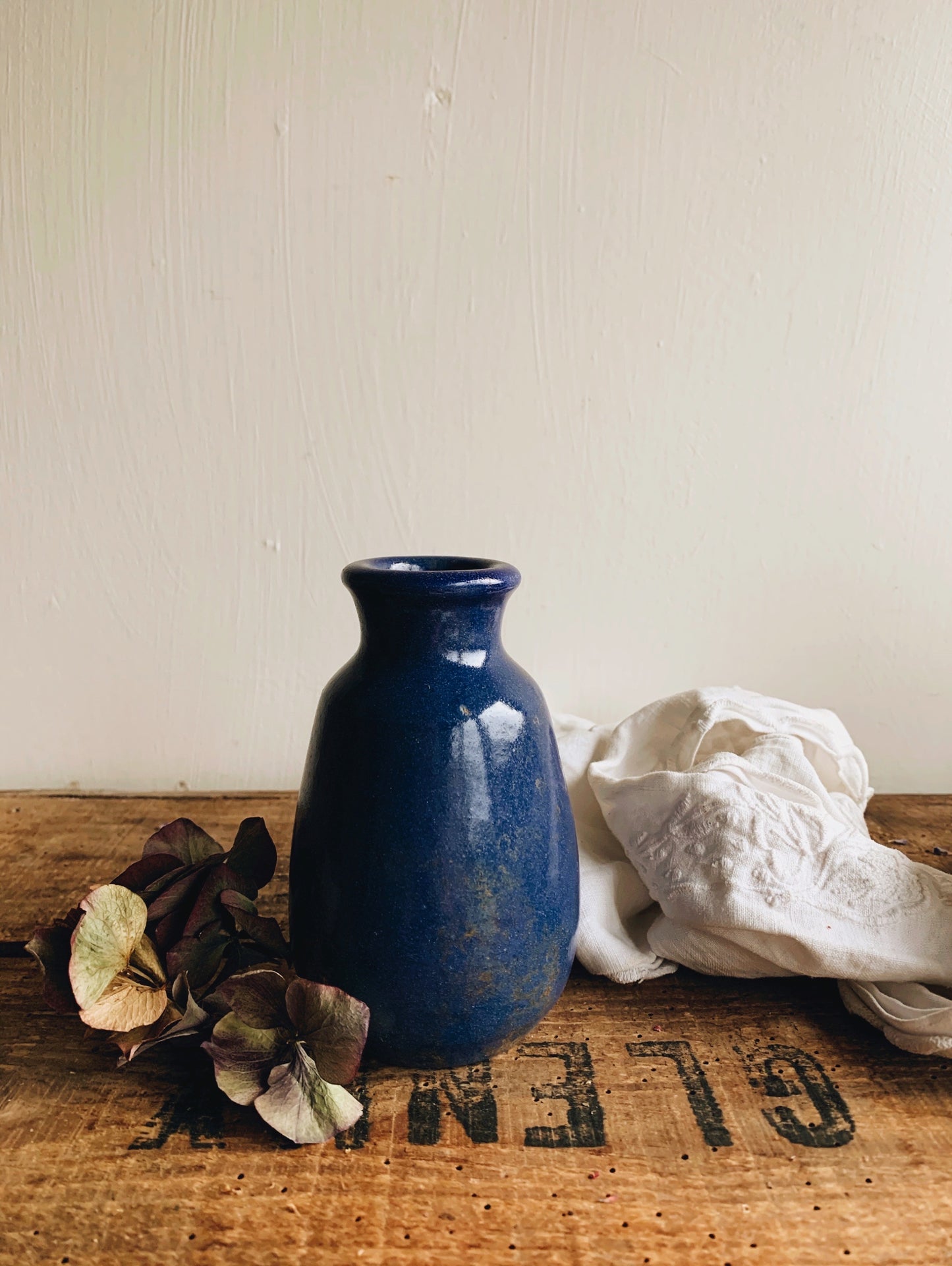 Antique Blue Pot