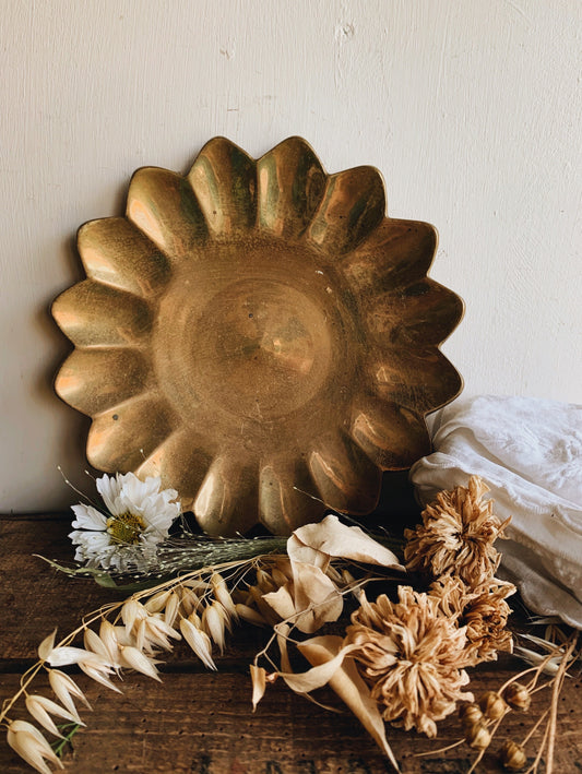 Vintage Floral Dish